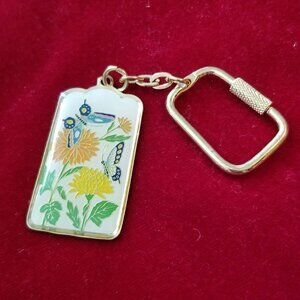 FREE add-on floral keychain